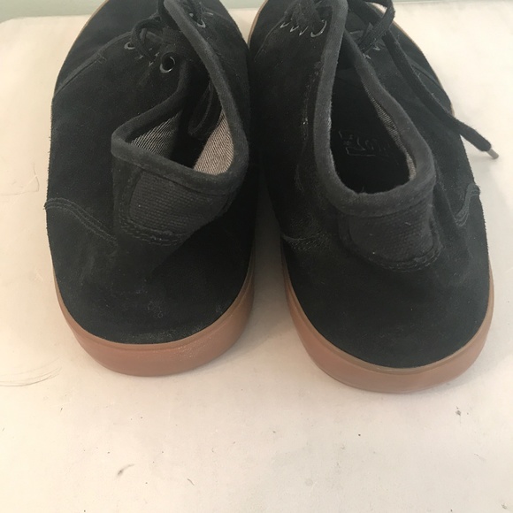 DC black suede skateboard shoes - Picture 7 of 16
